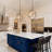 Modern 6 - Light Sputnik Globe Chandelier