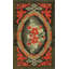 Tapis crocheté Antique Antique American