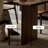 Walnut Large Rectangular Multi-functional Desk-694148355