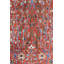 Tapis unique rouille / ivoire / bleu 8 pi 9 po x 14 pi 2 po Cypress Classical