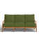 Haley Teak Outdoor Lattice Back Sofa