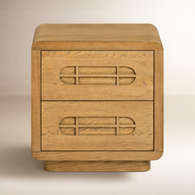 Xandra Oak Nightstand