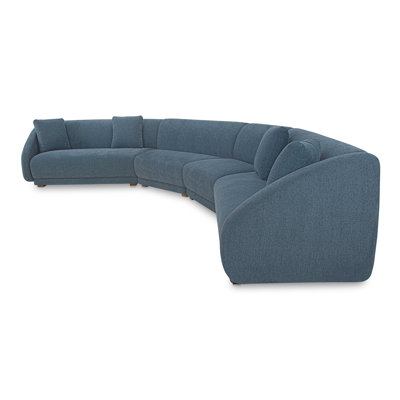 Fraser 4 Piece Modular Sectional White