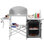Table de barbecue portative Gymax