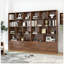 Bibliothèque haute avec tablettes