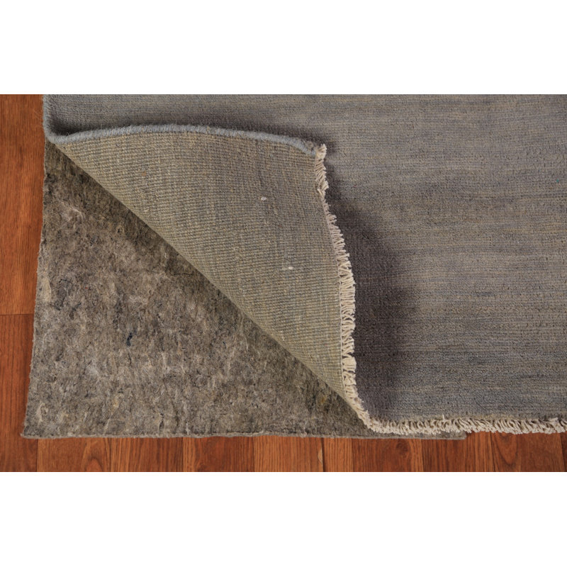 Tapis de couloir oriental gris 3 x 9 Gabbeh