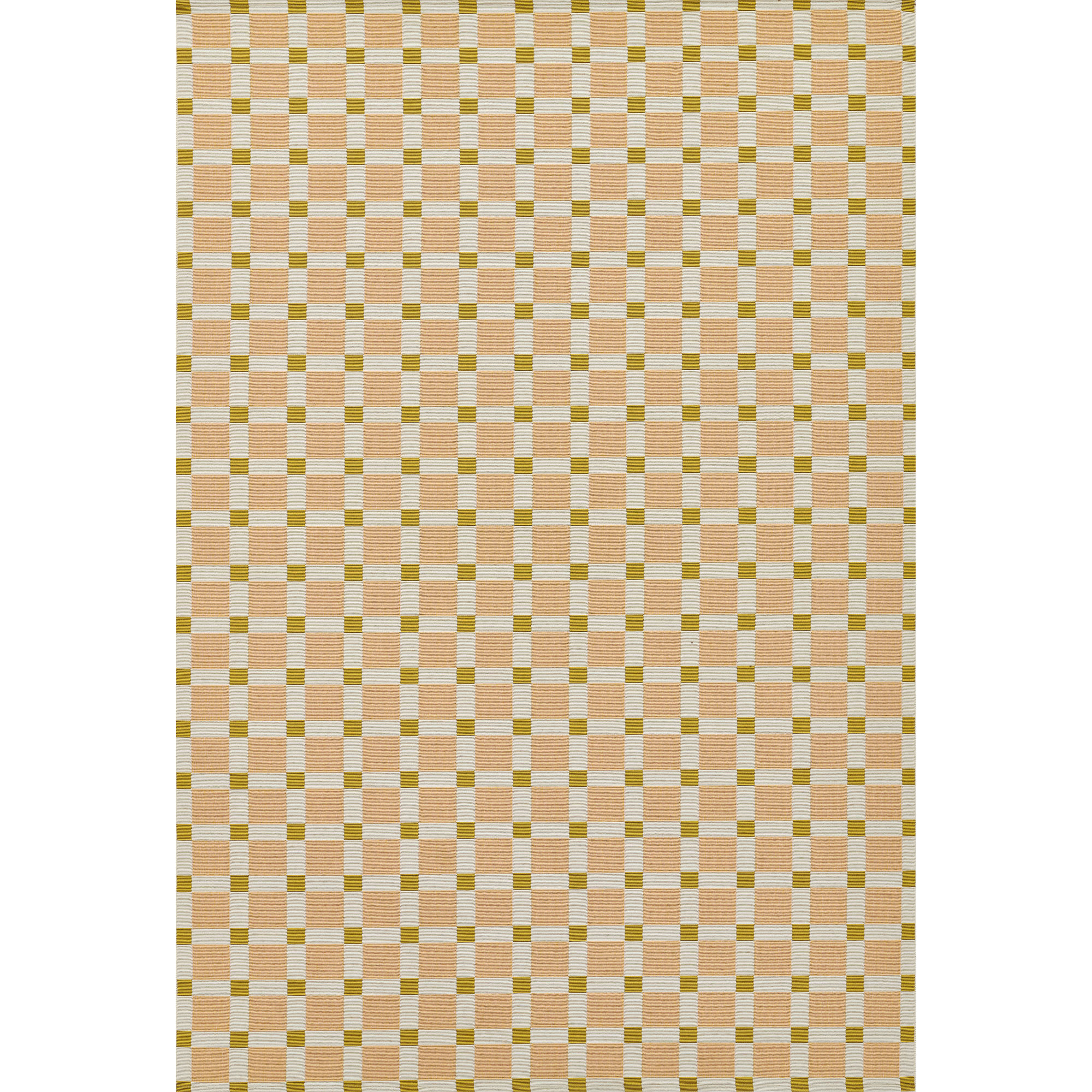 Icon Geometric Indoor Outdoor Pink Rug, Rectangle 3'7" x 5'7"