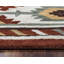 Tapis rouge en laine touffeté à la main Eastman Southwestern-424350591