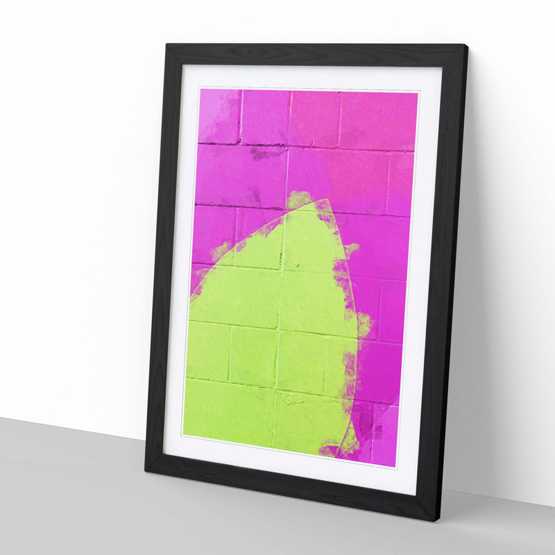 Time of Dreams in Abstract - Picture Frame Graphic Art Print, Black, 91cm H x 60cm W x 2cm D