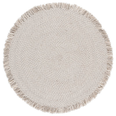 Tapis d'intérieur tressé à la main sans motif