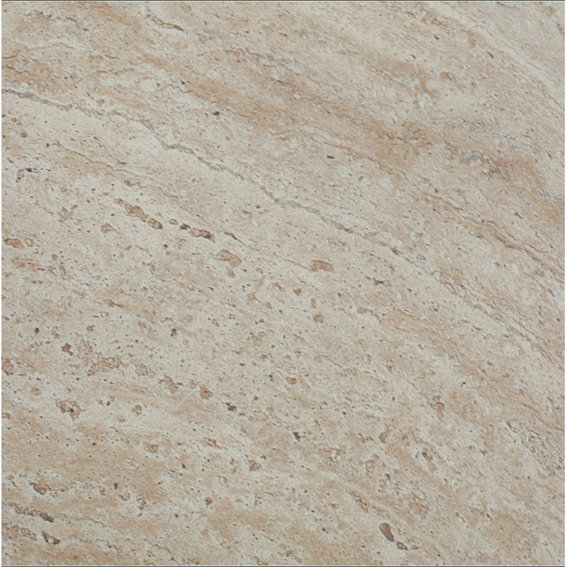 Outdoor Travertine Concrete Side Table, Beige