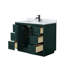 Meuble-lavabo simple autoportant 42 po avec plateau en marbre Miranda-244607012-244607038