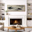 Impression sur toile encadrée noire et blanche-125011546-125011547