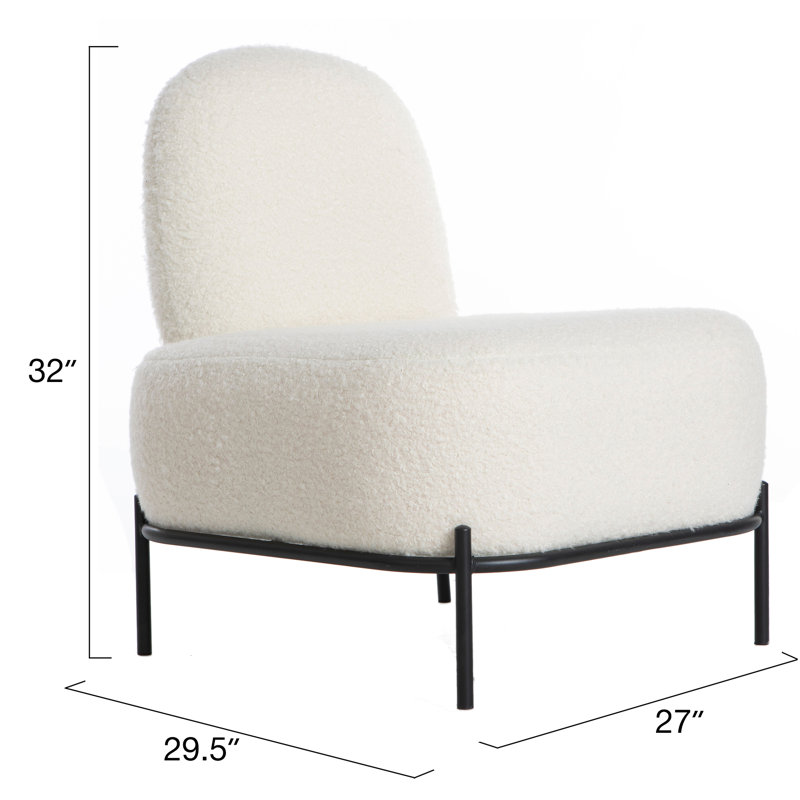 Fauteuil demi-tonneau Laranya