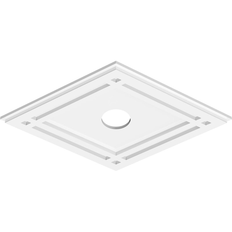 Diamant intérieur 3 po Diamond, H 16 po x l 24 po x P 1 po