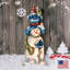 Figurine en bois chaleureuse voeux