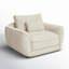 Chaise et demi avec coussin lombaire Arani