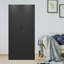 Armoire de rangement en métal H 70,9 po x l 31,5 po x P 15,75 po Gackle-1313078251