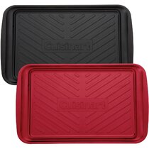 Red Serving Trays + Platters