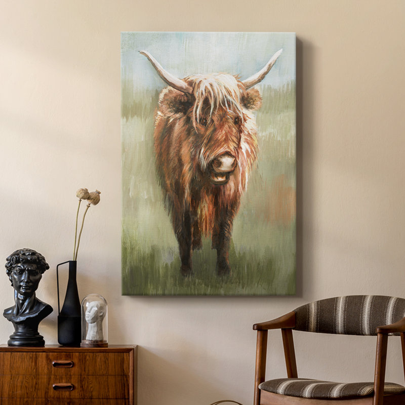 Happy Highlander - galerie sur mesure, H 18 po x l 12 po