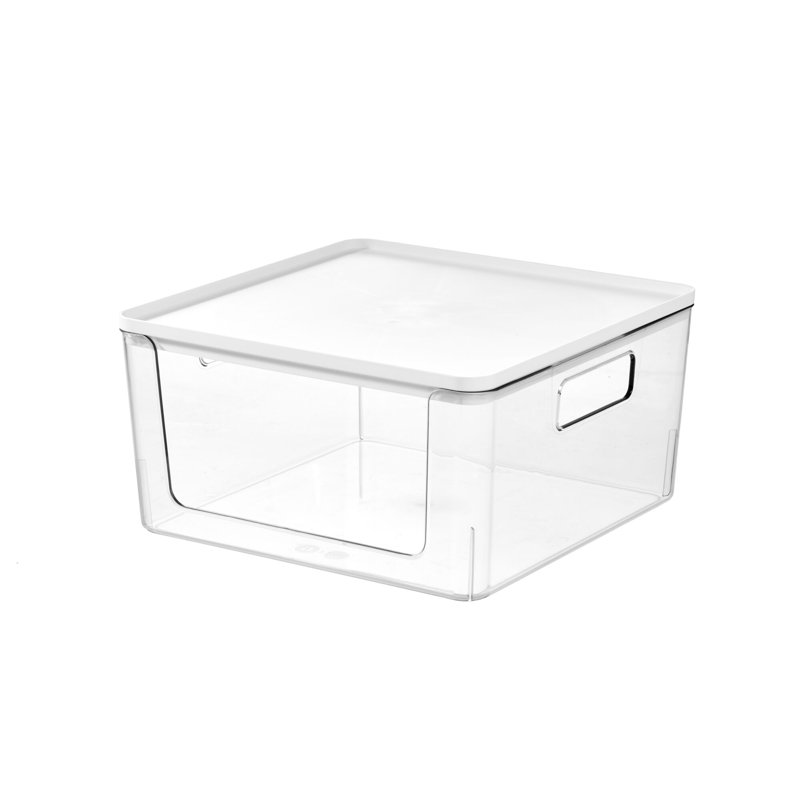 Food Storage Container, Clear/Marshmallow