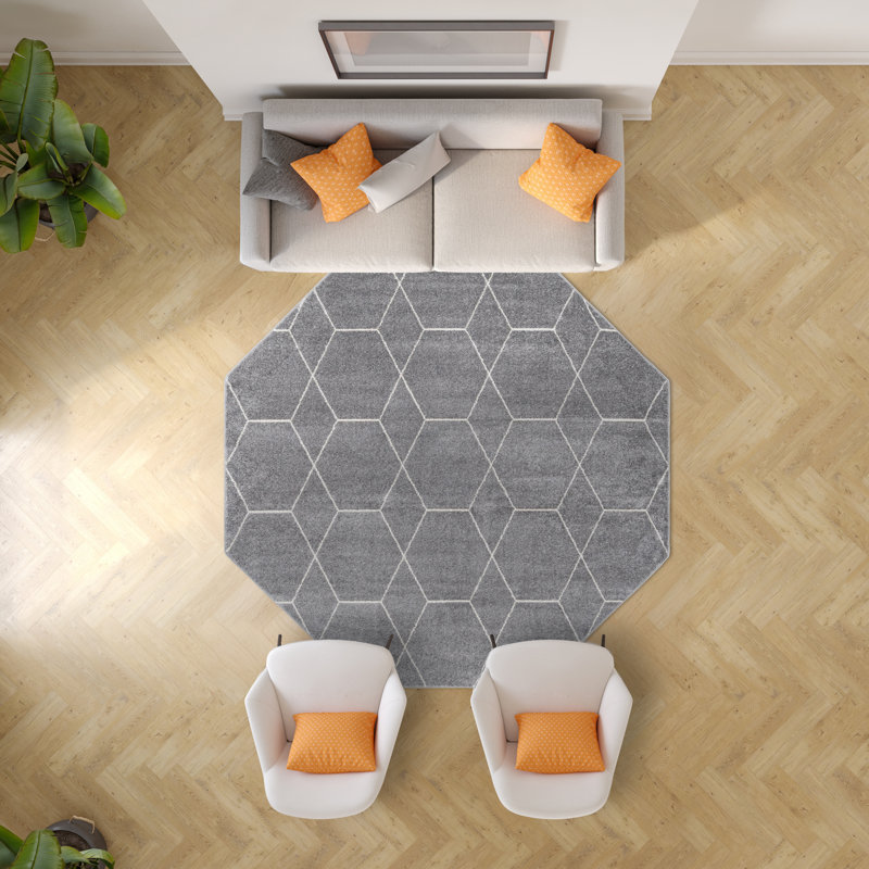 Tapis Arborville Makowski, Octogone 7 pi 10 po