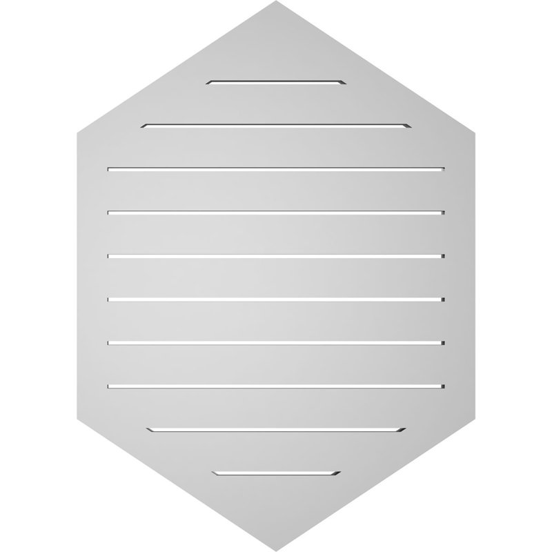 Pente verticale verticale en uréthane 8 pi, 1.5" H x 26" W x 36" L