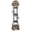 Hourglass Grandfather Clock