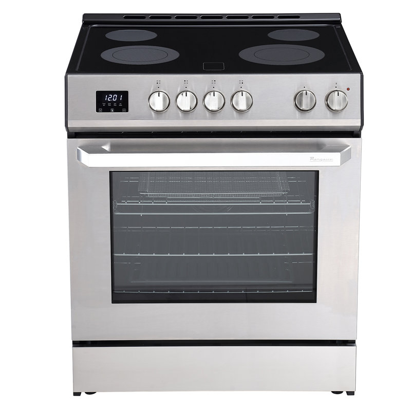 30 Inch Electric Range with PerfectCook Timer in Stainless Steel