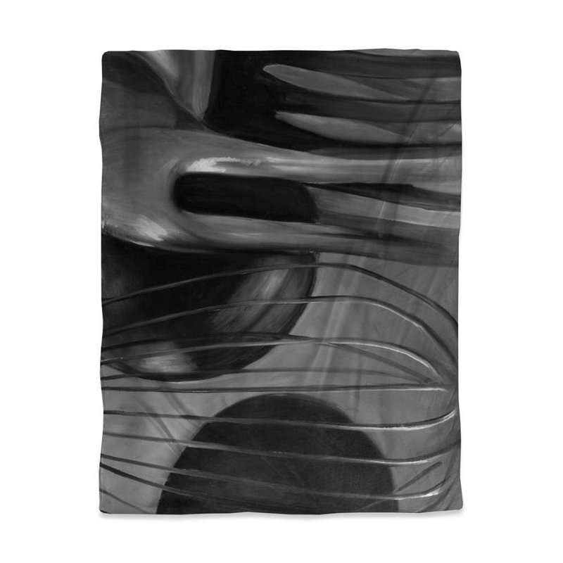Object Gray Gastronomy Duvet Cover | Kitchen Tools Home Decor