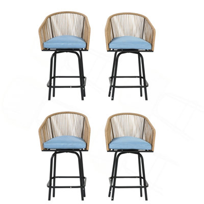 High Back Heavy Duty Lawn Chair Support 250LBS, Portable Collapsible Chair With Cup Holder