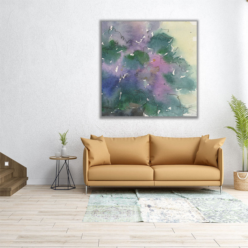 Floral Facade II - reproduction d'art sur toile, H 40 po x l 40 po