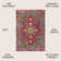 Tapis rouge / rose Brooklyn