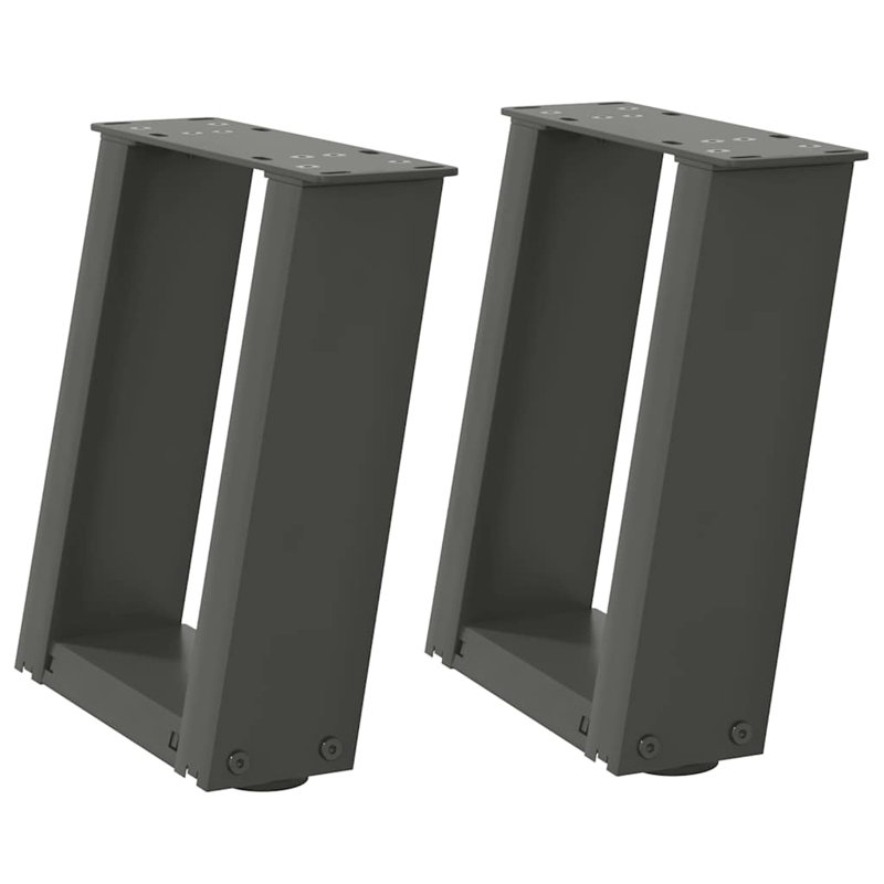 Table Leg, 31cm H x 30cm W, Anthracite