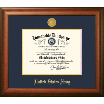 Navy Discharge Picture Frame