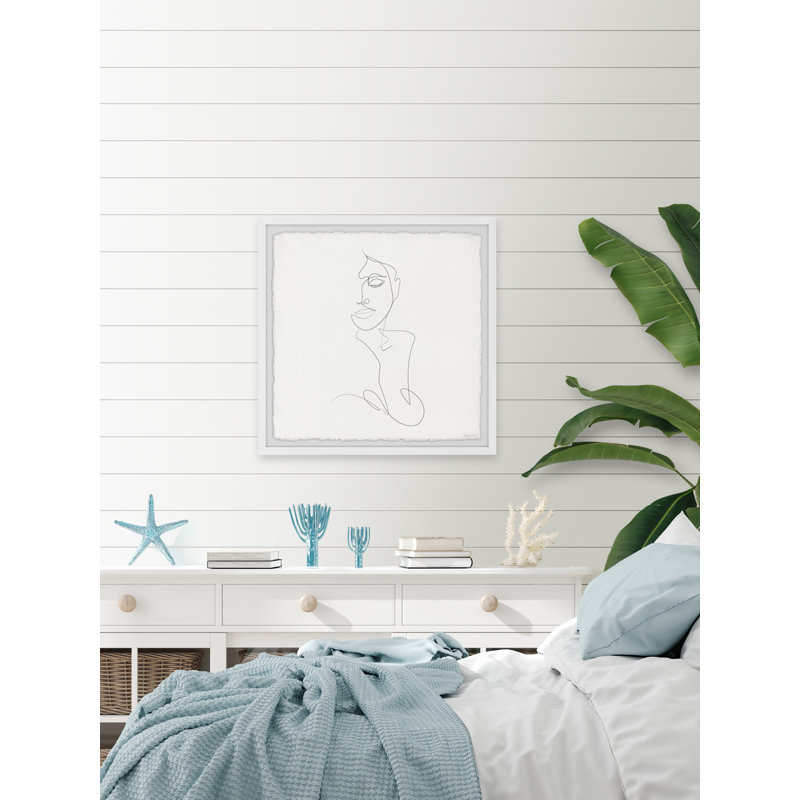 Free Woman - Single Picture Frame Painting, 45cm H x 45cm W