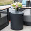5-Seater Outdoor Lounge Set with Gas Fire Pit Table