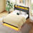 Storage Bed with USB Charging & LED Lights - Upholstered Wingback Design & Metal Frame Includes Headboard-575976583-575976580