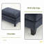 Repose-pieds rectangulaire en chenille-129881711