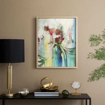 Celebration I Framed Print - Solid Wood