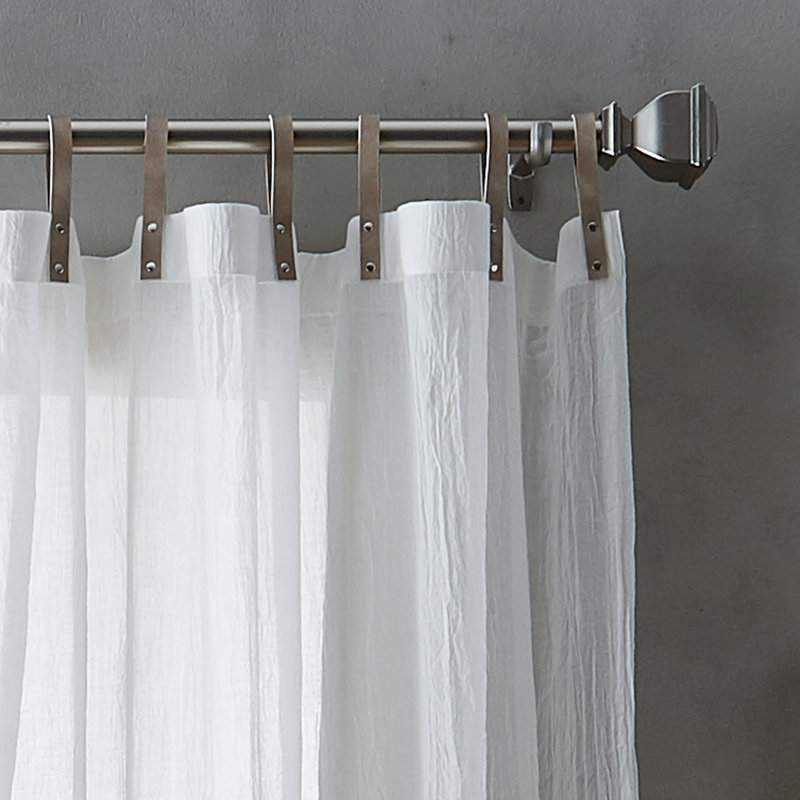 Paire de rideaux transparents City Breeze, L 50 po x L 96 po