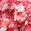 Pre-Lit Flocked Pink Artificial Christmas Wreath - Clear Lights-1743919593