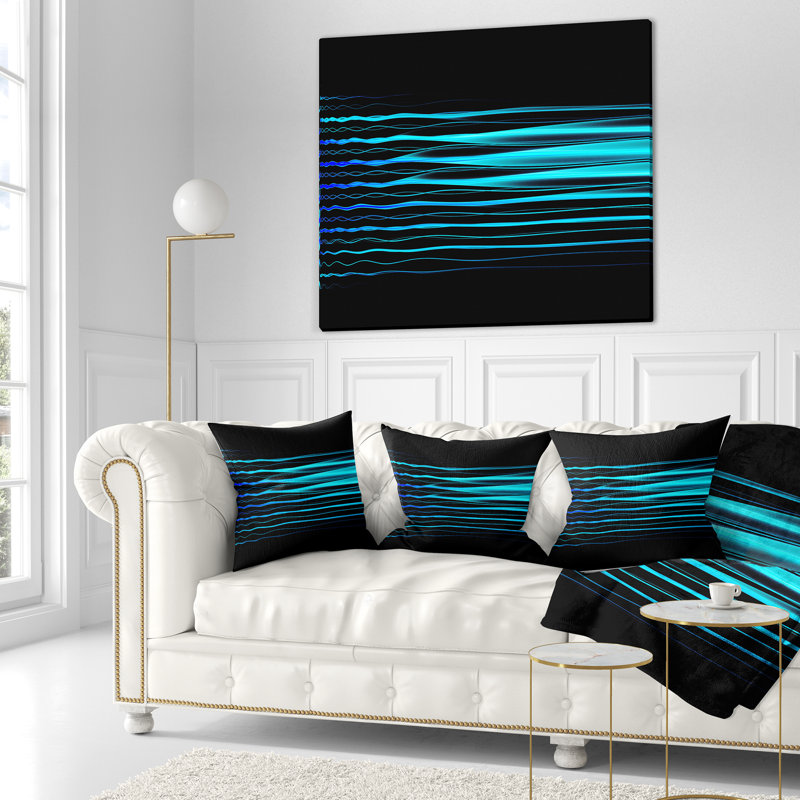  Coussin Abstract, 16 po x 1 po, Coussin décoratif