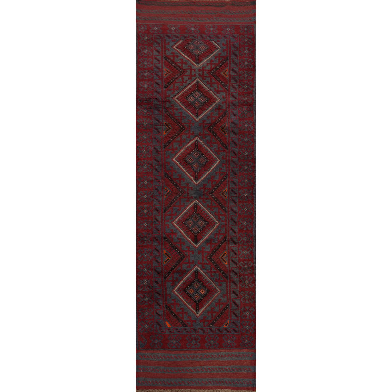Tapis de couloir rouge 2 x 8
