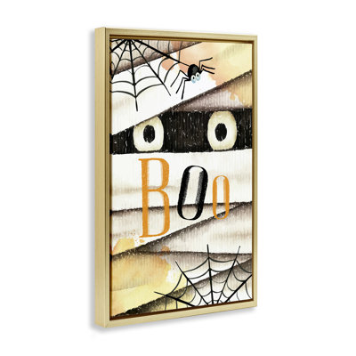 Toile flottante «Spooky Peeking Eyes» par Nicole DeCamp