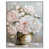 White Floater Framed