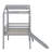 Loft Bed With Ladder And Slide-863162144