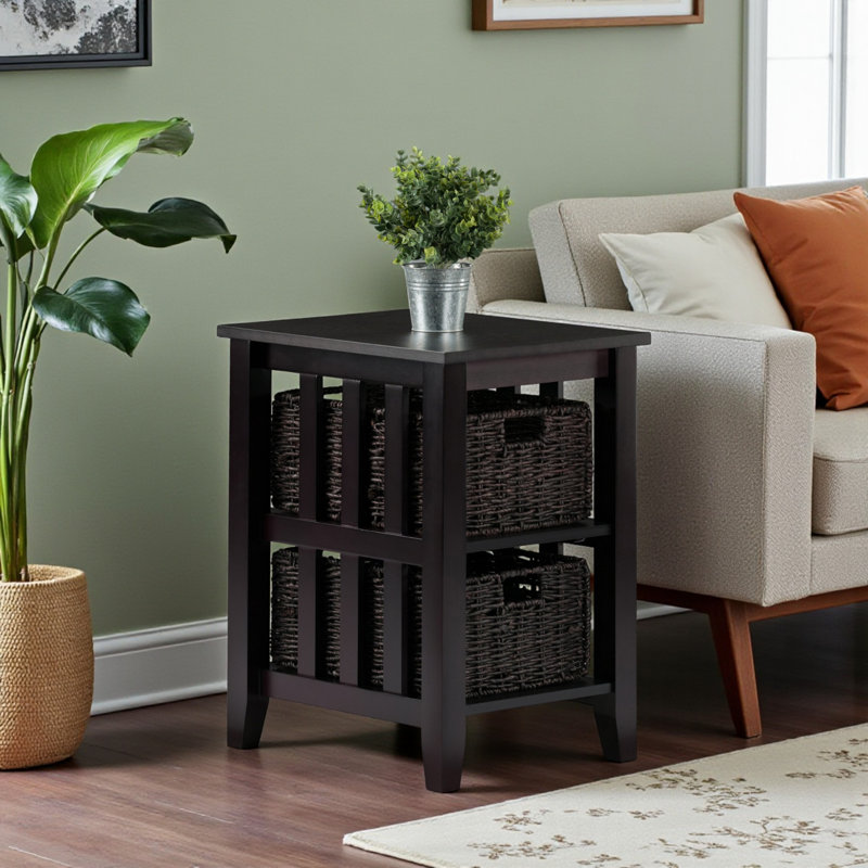 Table de bout avec rangement Aouab