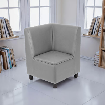 Fauteuil de coin modulaire Kid Comfort - gris