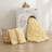 Bedsure Full Comforter Set Impala Yellow - Full Size Bedding 3 Pieces, Gentlesoft Pintuck Bed Set Gift For Family, Pinch Pleat All Season Comforter & Pillowcases-123856419-123856425